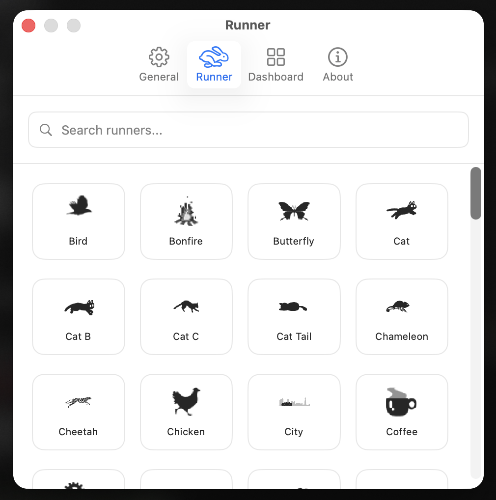 100+ Animated Runners